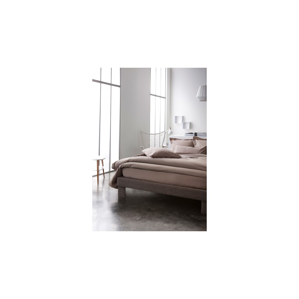 Drap Housse 180 x 200 + 30 cm Beige