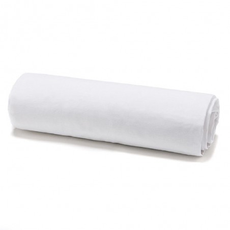 Drap Housse 160 x 200 + 30 cm Blanc
