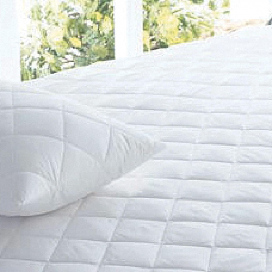 Protection de matelas 80x200 BALKAN g/m² blanche en satin