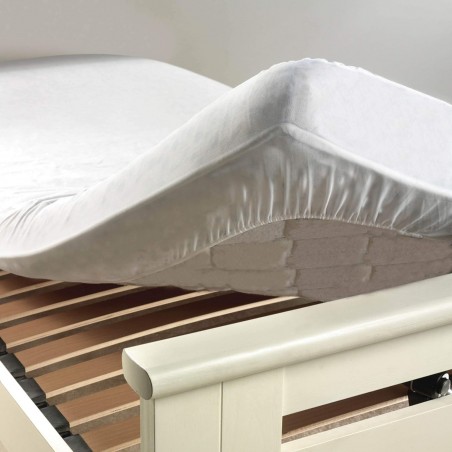 Protège matelas blanc imperméable bien être 140x190 cm DODO : le