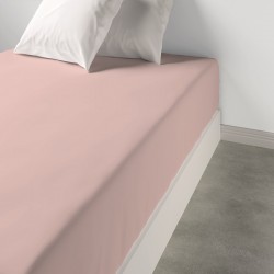 Drap Housse 180 x 200 cm Rose