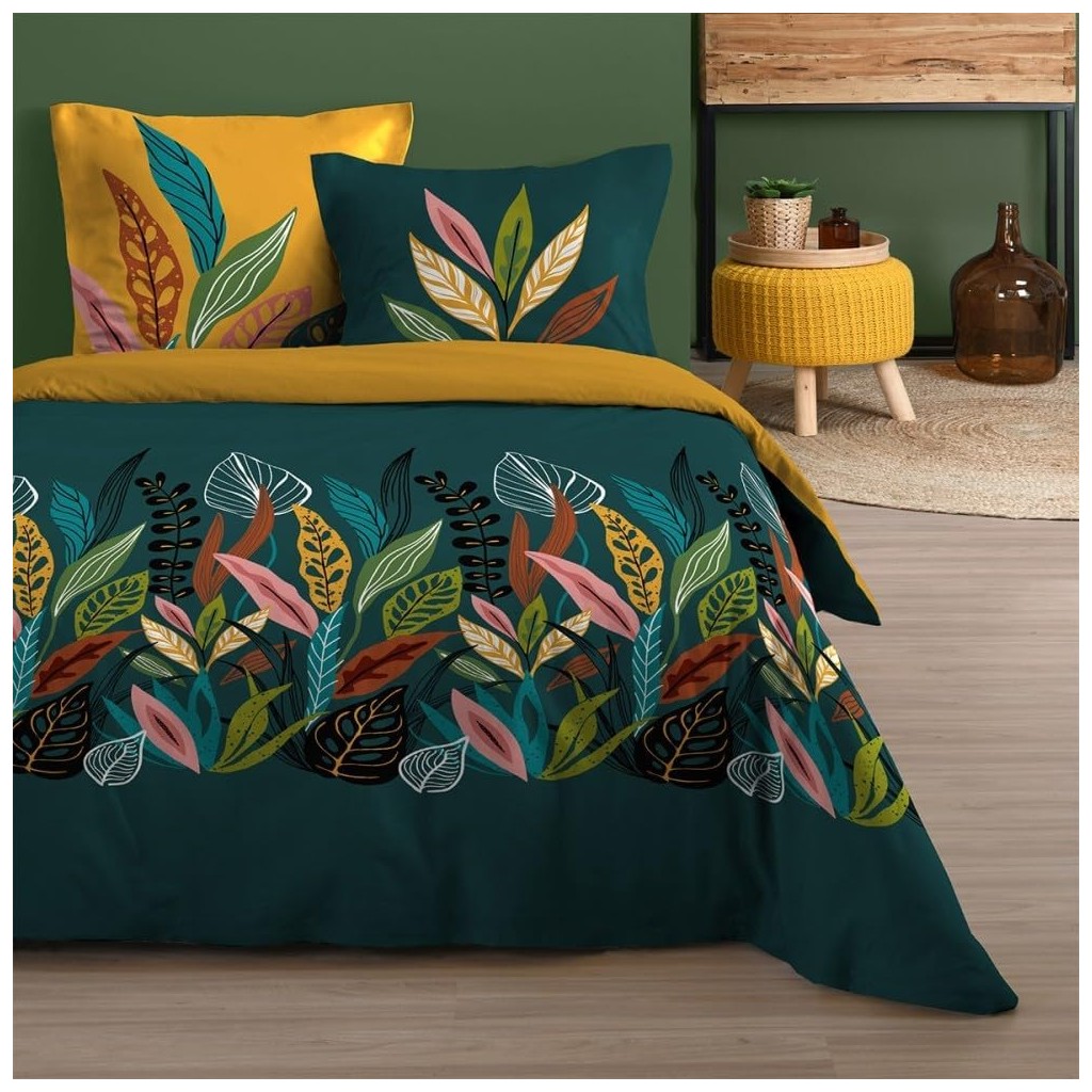 Housse de couette fleur
