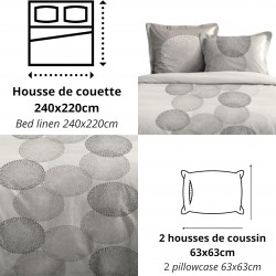 Parure Housse de Couette Lovely Casa