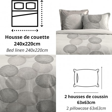 Parure Housse de Couette Lovely Casa