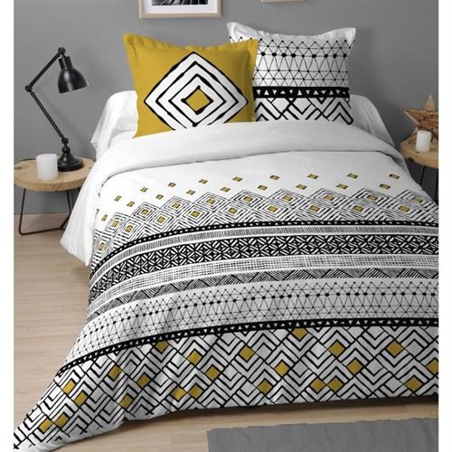 Lovely Casa Parure Housse de Couette 260 x 240 cm Beely