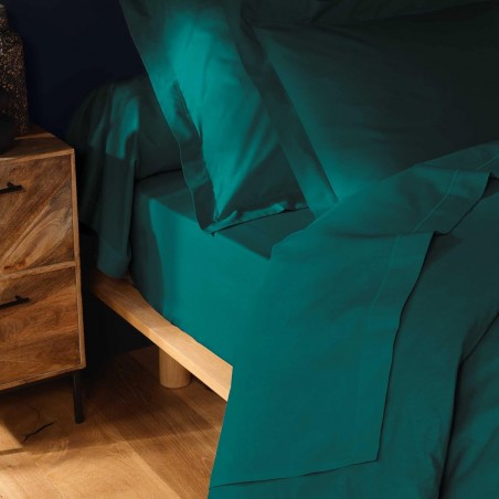 Drap Housse 90 x 190 cm Vert