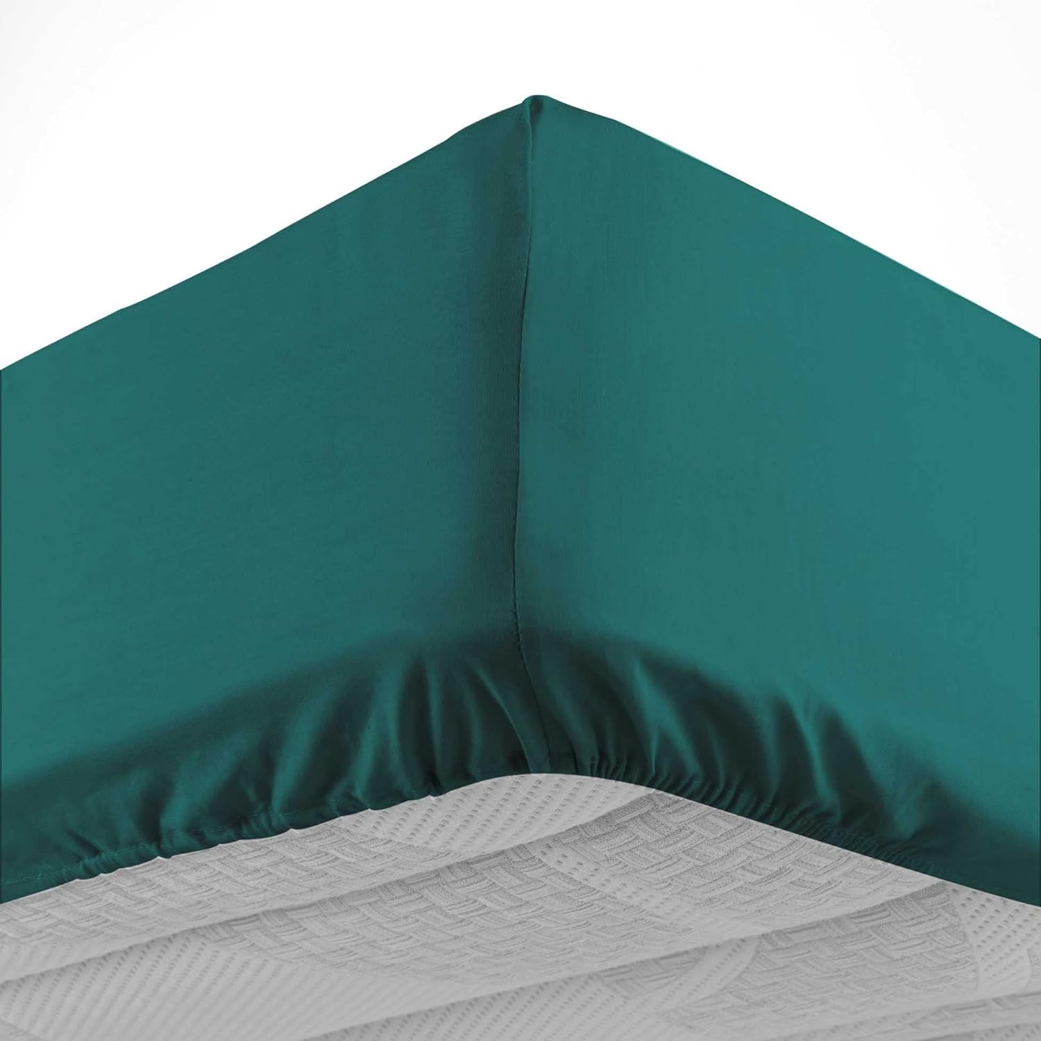 Drap Housse 90 x 190 cm Vert Drap Housse 90 x 190 cm Vert