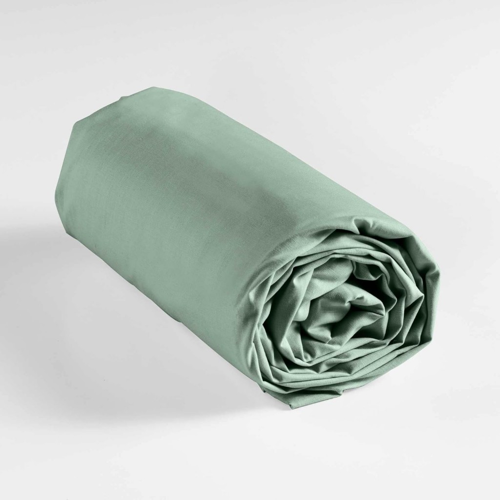 Drap Housse 90 x 190 cm Vert