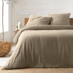 Parure Housse de Couette Gaze de Coton