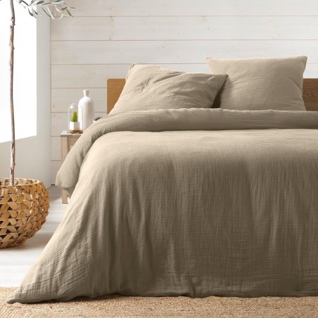 Parure Housse de Couette Gaze de Coton