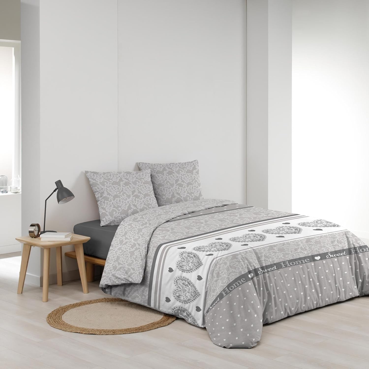 Parure Housse de Couette 240x220 cm Lova