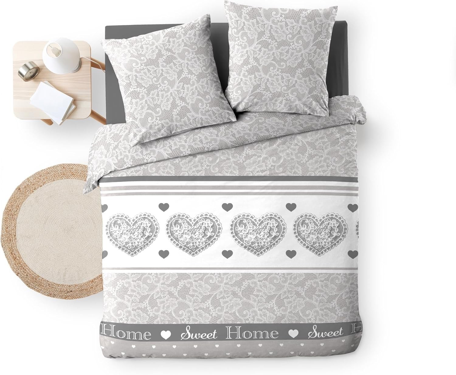 Parure Housse de Couette 240x220 cm Lova