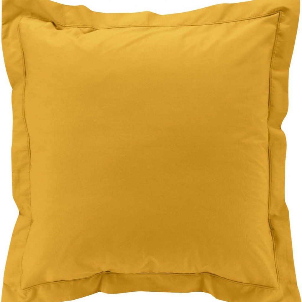 Taie D'oreiller 63x63 cm Percaline, jaune