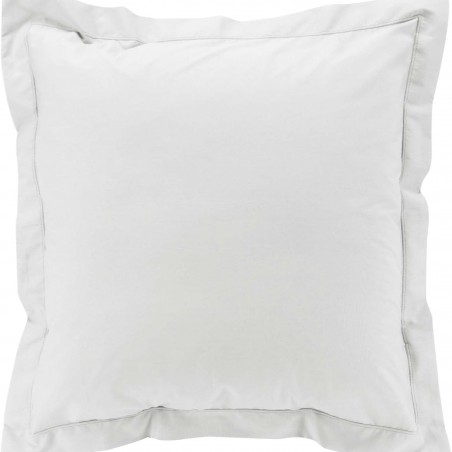 Taie D'oreiller 63x63 cm Percaline Douceur d'Intérieur Blanche