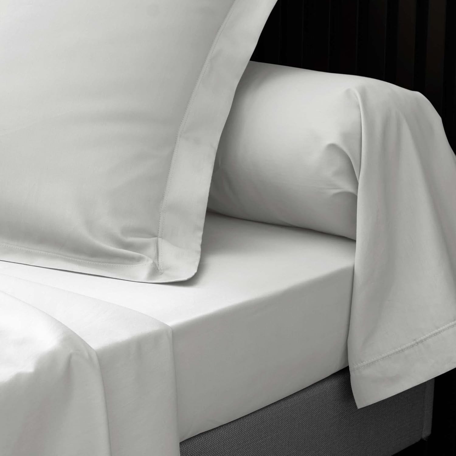 Drap Plat Percaline Douceur d'Intérieur 180x290 cm Blanc Drap Plat Percaline Douceur d'Intérieur 180x290 cm Blanc