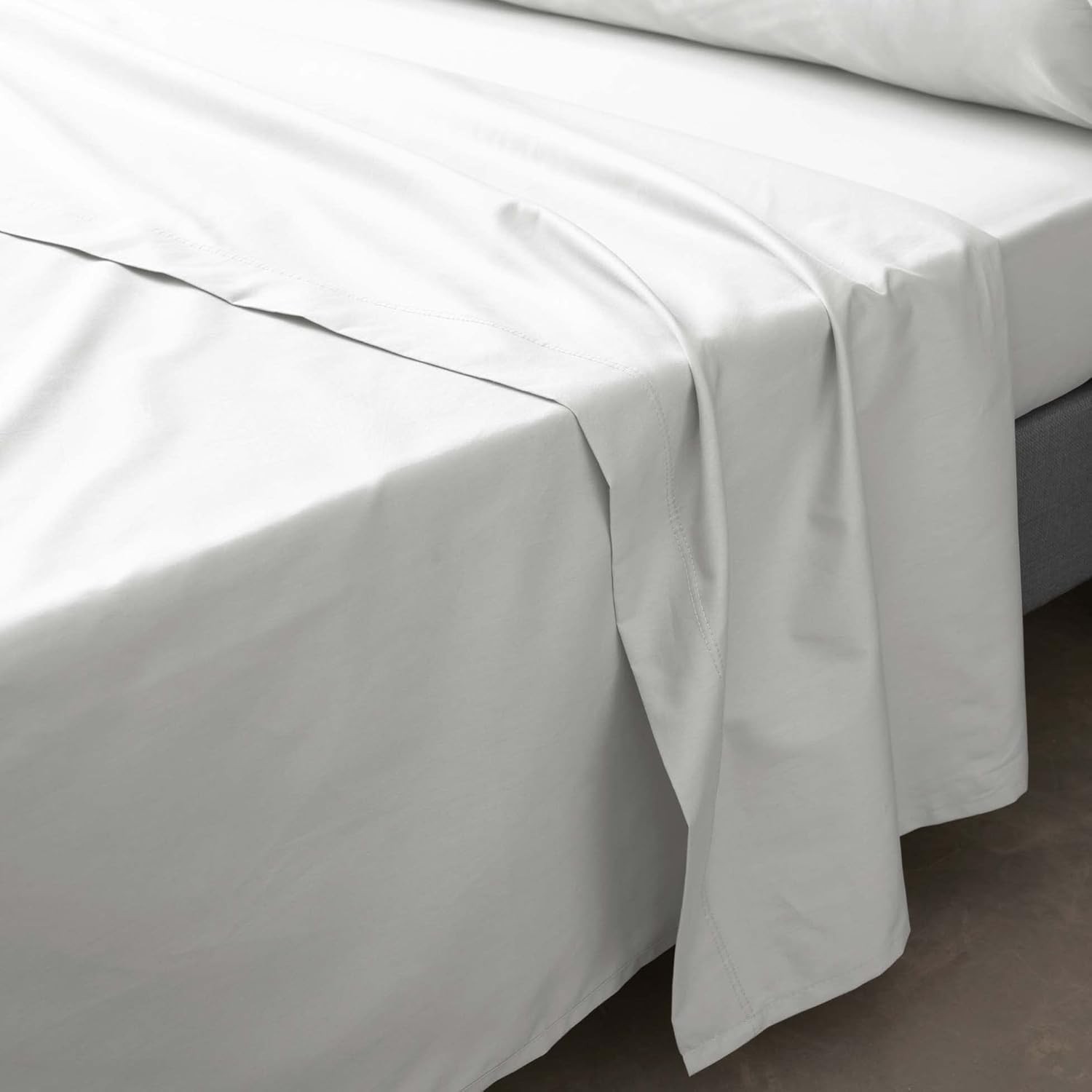 Drap Plat Percaline Douceur d'Intérieur 180x290 cm Blanc Drap Plat Percaline Douceur d'Intérieur 180x290 cm Blanc