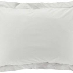 Taie D'oreiller Rectangle 50x70 cm Percaline Douceur d'Intérieur Sable Beige