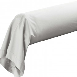 Taie de Traversin 85x185 cm Percaline Douceur d'Intérieur Blanche