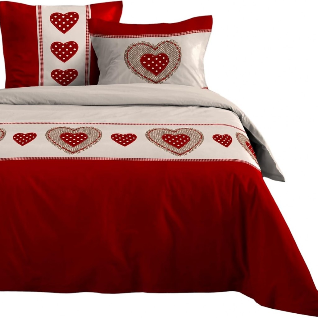 Parure Housse de Couette Lovely Casa 260x240 cm Marianne