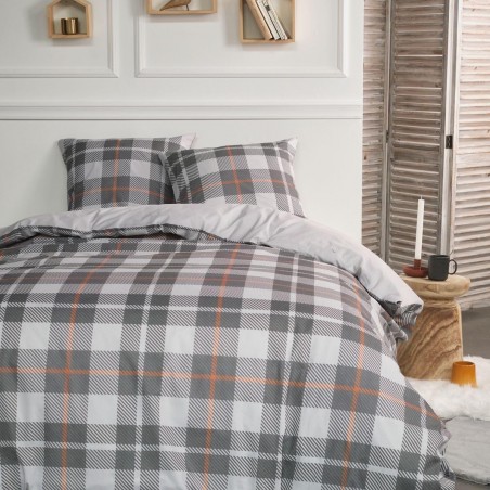 Parure Housse de Couette 240x220 cm Flanelle