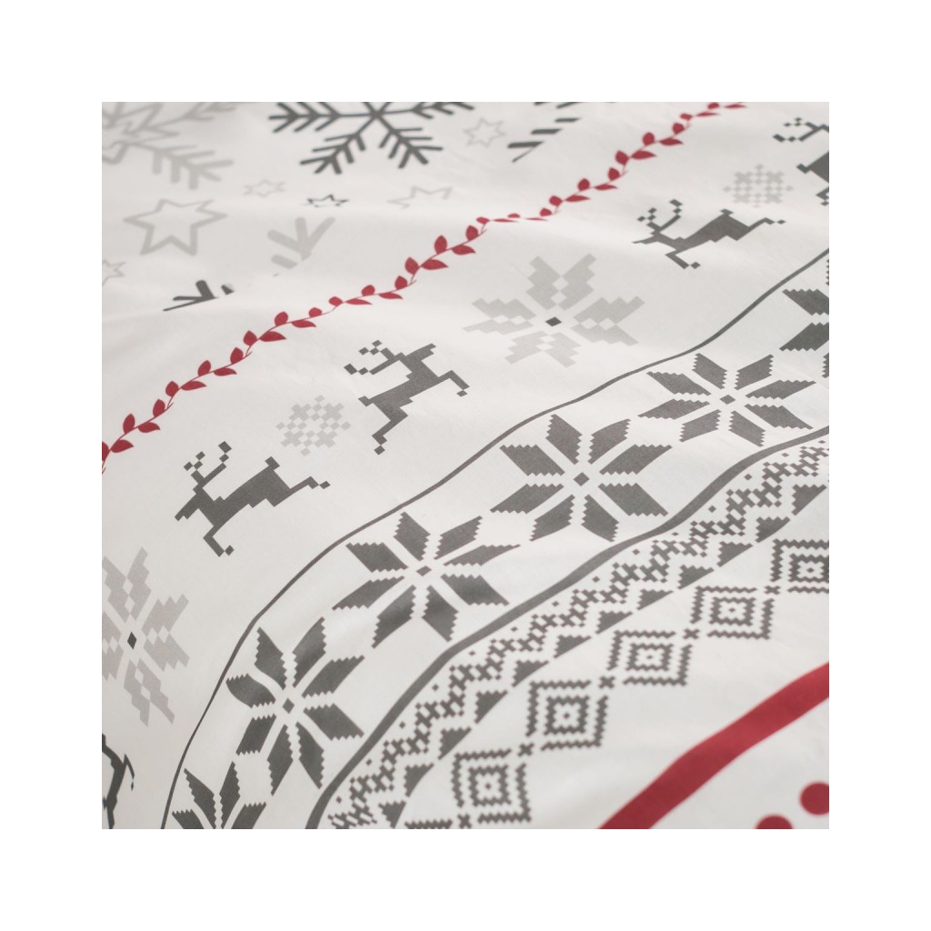 Parure Housse de Couette 240x220 cm Flanelle