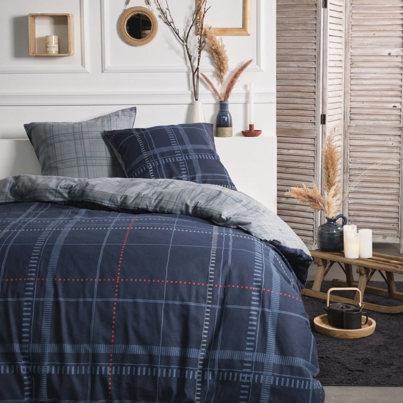 Parure Housse de Couette 240x220 cm Flanelle