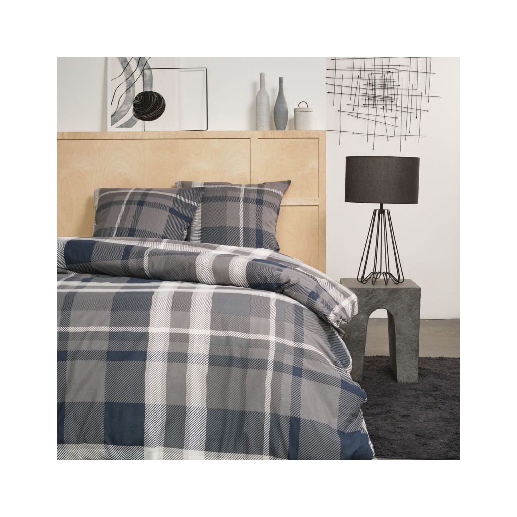Parure Housse de Couette 260x240 cm Flanelle