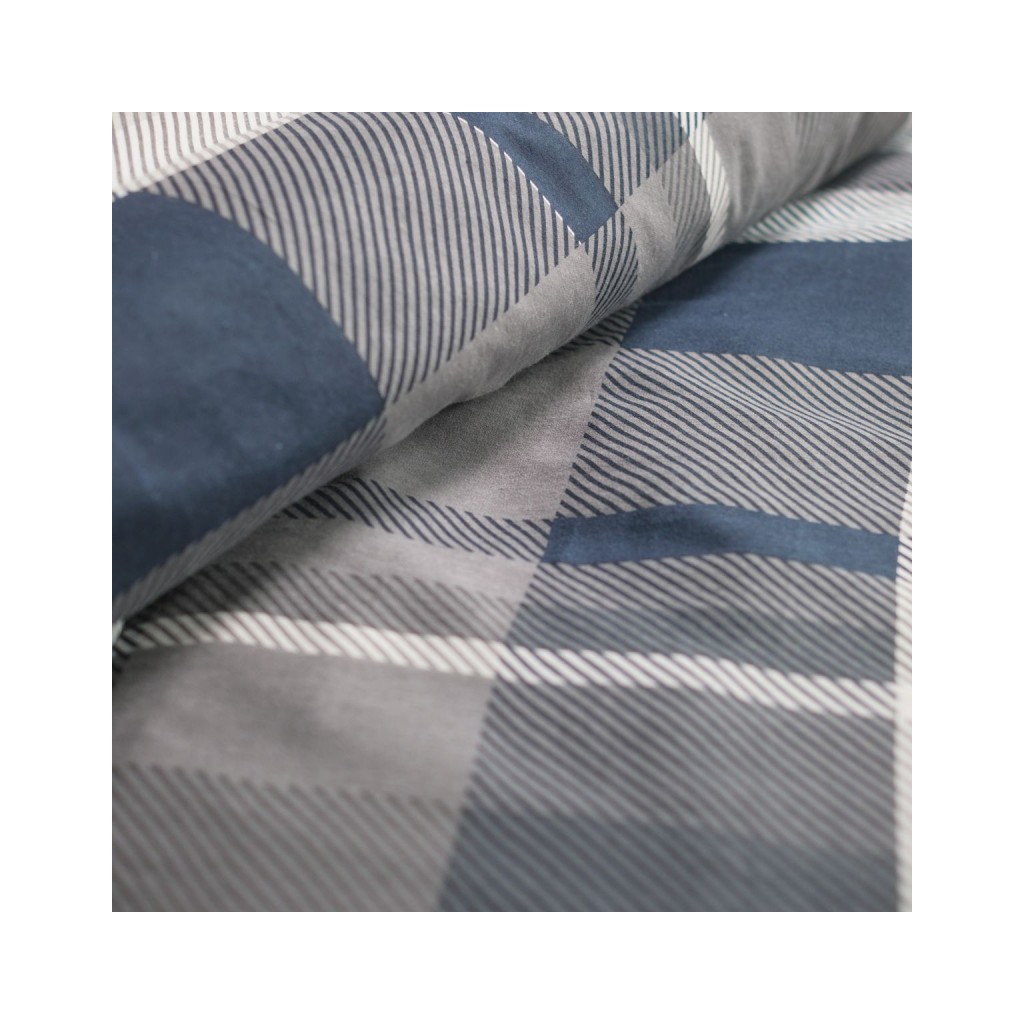 Parure Housse de Couette 260x240 cm Flanelle