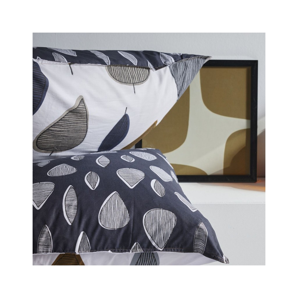 Parure Housse de Couette 240x220 cm Mawira Zippée 3.1 blanc beige