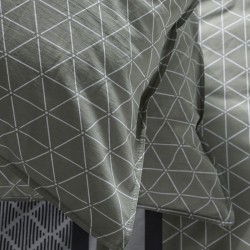 Parure Housse de Couette 240x220 cm Mawira Zippée