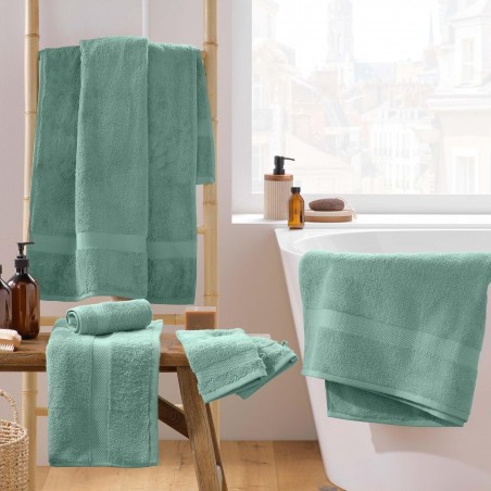 Serviette de Toilette Bain Céladon 50x90cm