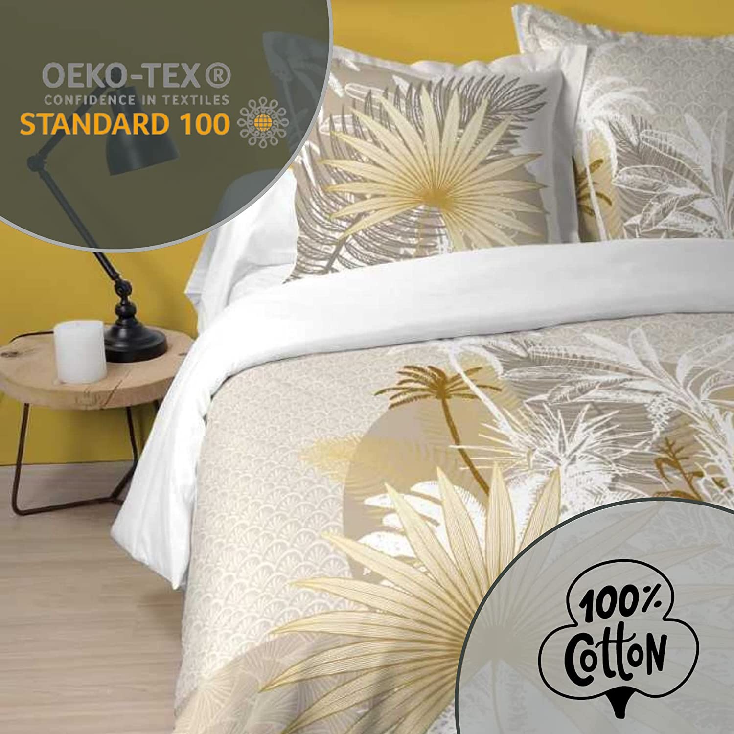 Lovely Casa Parure Housse de Couette 240 x 220 cm Maldives Lovely Casa Parure Housse de Couette 240 x 220 cm Maldives