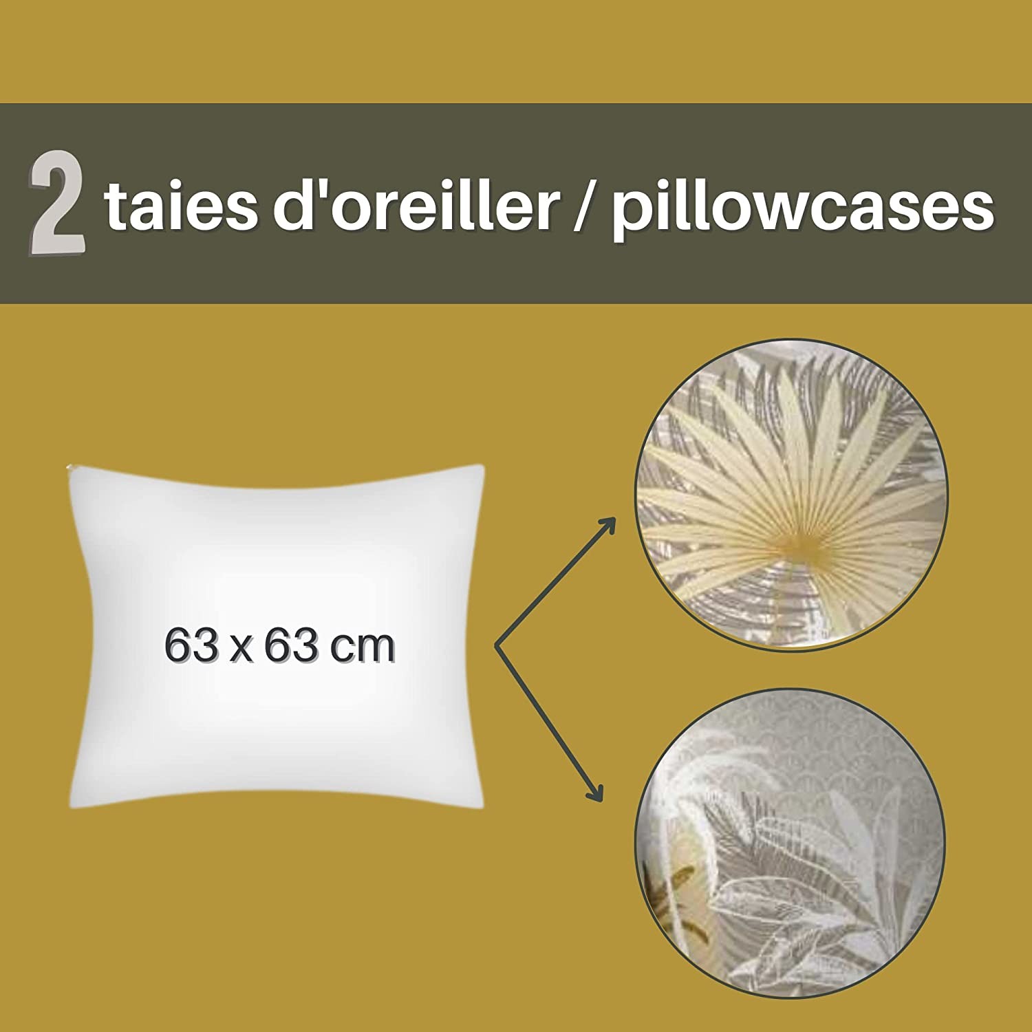 Lovely Casa Parure Housse de Couette 240 x 220 cm Maldives Lovely Casa Parure Housse de Couette 240 x 220 cm Maldives