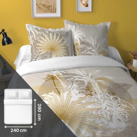Lovely Casa Parure Housse de Couette 260 x 240 cm Maldives
