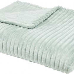 TODAY Plaid XL Côtelé Essential Celadon Vert 150 X 200 Cm