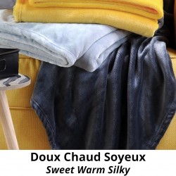 Plaid Doudou Stof Lovely Casa Polaire