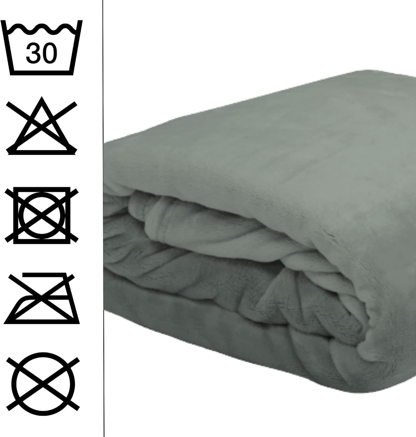Plaid Doudou Stof Lovely Casa Polaire Doux 130x160 cm Kaki Plaid Doudou Stof Lovely Casa Polaire Doux 130x160 cm Kaki