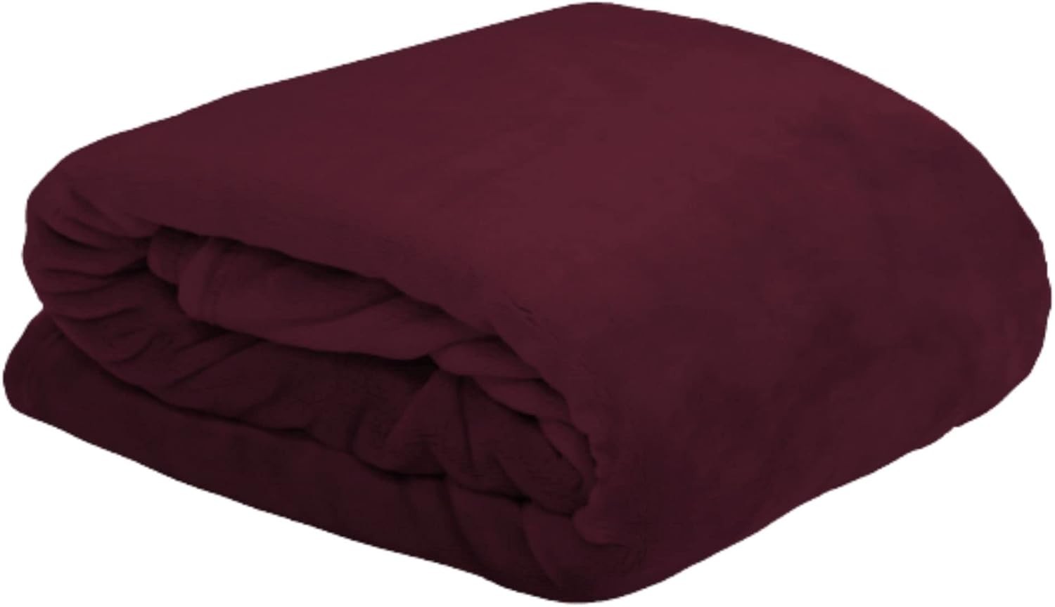 Plaid Doudou Stof Lovely Casa Polaire Doux 130x160 cm Bordeaux