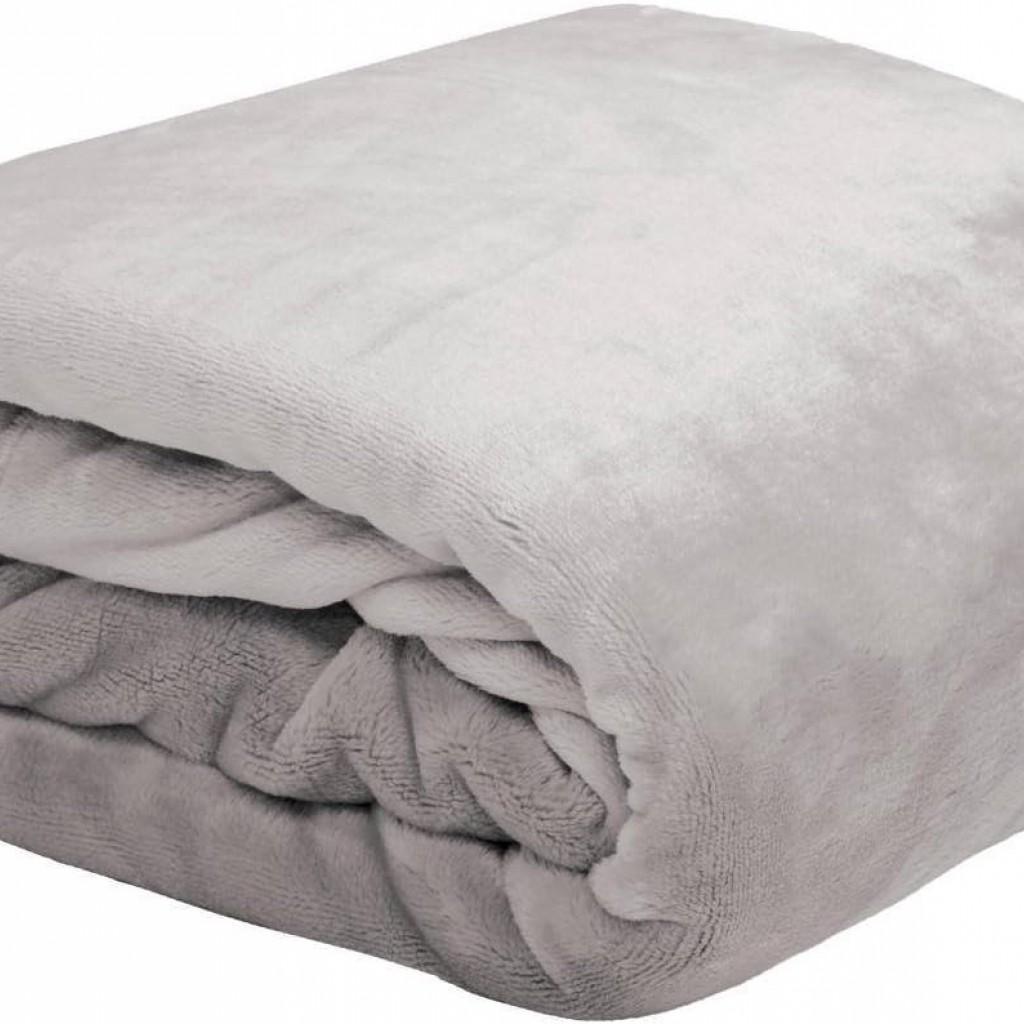 Plaid Doudou Stof Lovely Casa Polaire Doux 130x160 cm Lin