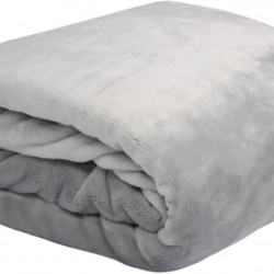 Plaid Doudou Stof Lovely Casa Polaire Doux 180x220 cm Perle