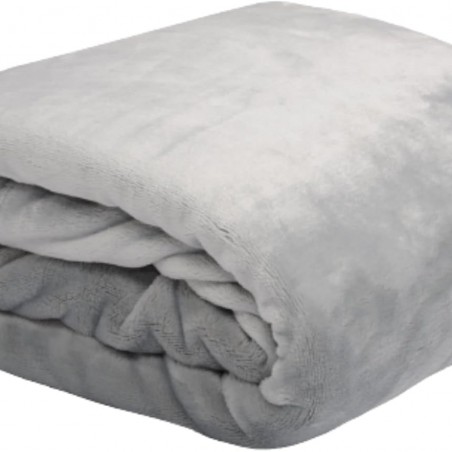 Plaid Doudou Stof Lovely Casa Polaire Doux 180x220 cm Perle