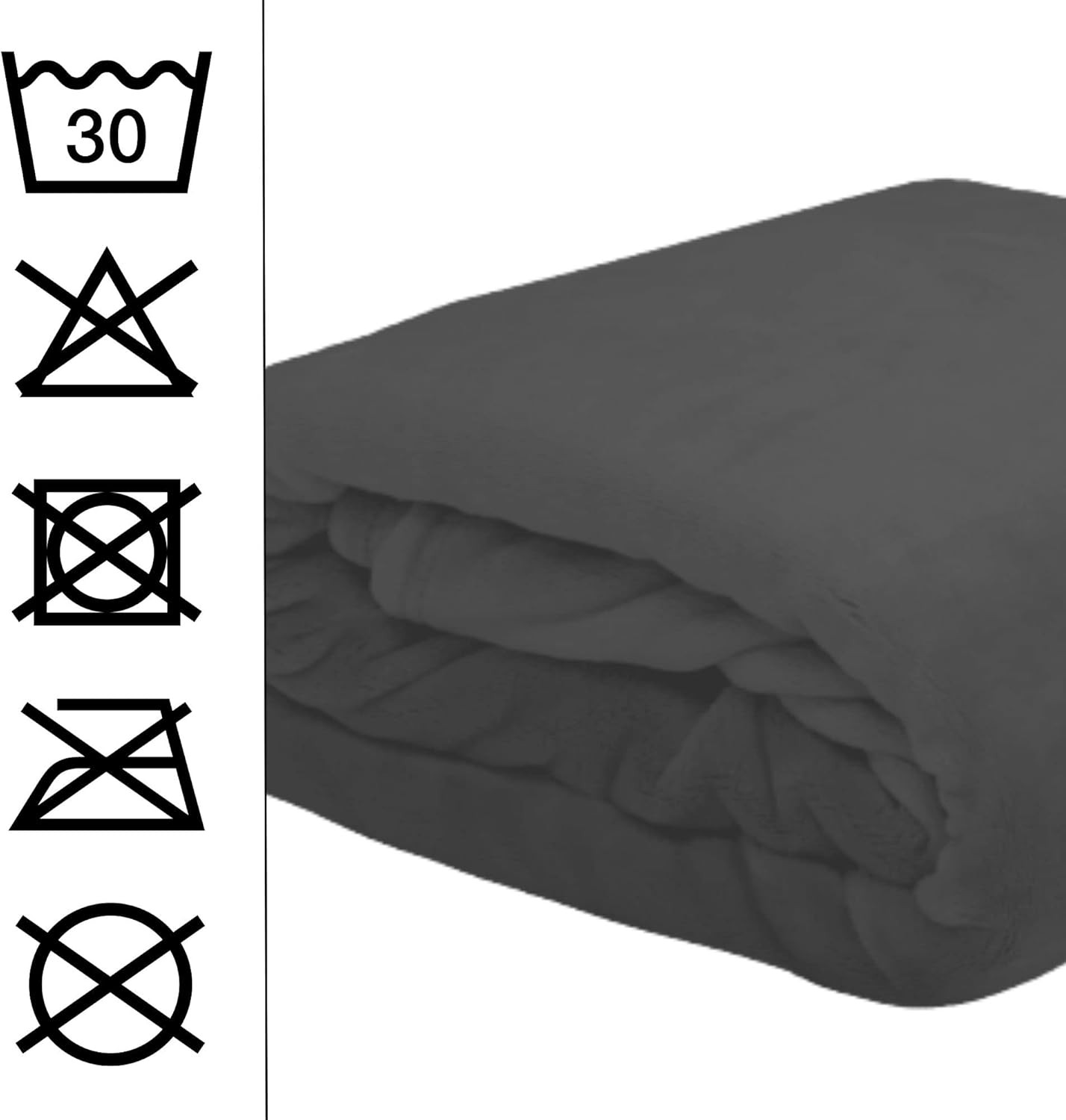 Plaid Doudou Stof Lovely Casa Polaire Doux 220x240 cm Noir Plaid Doudou Stof Lovely Casa Polaire Doux 220x240 cm Noir