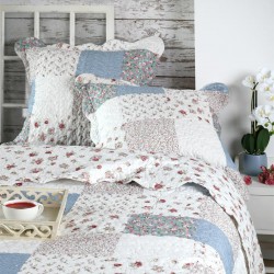 Lovely Casa Stof Couvre lit Boutis  Fleuris