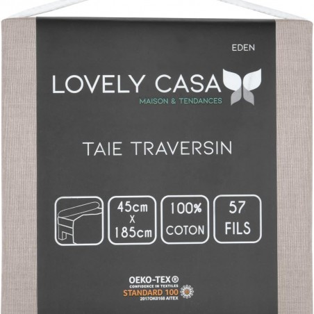 Taie de Traversin 45 x 185 cm Stof Eden