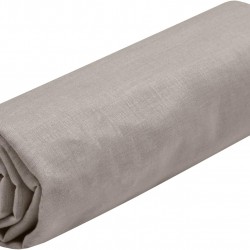 Drap Housse Stof 140 x 190 cm bonnet 30cm 57 Fils Coton Eden Lin