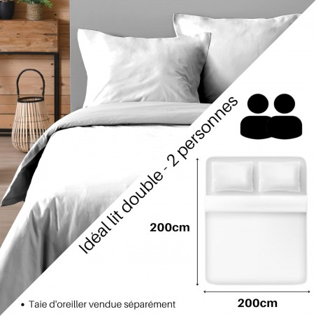 Housse de Couette Stof 200 x 200 cm 57 Fils
