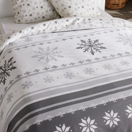 Parure Housse de Couette 260x240 cm Flanelle Today 2.22