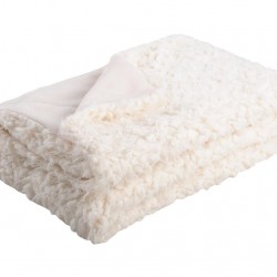 Plaid Mouton Blanc 180 x 220 cm Lovely Casa