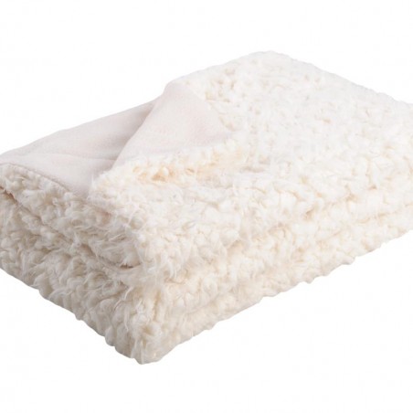 Plaid Mouton Blanc 180 x 220 cm Lovely Casa