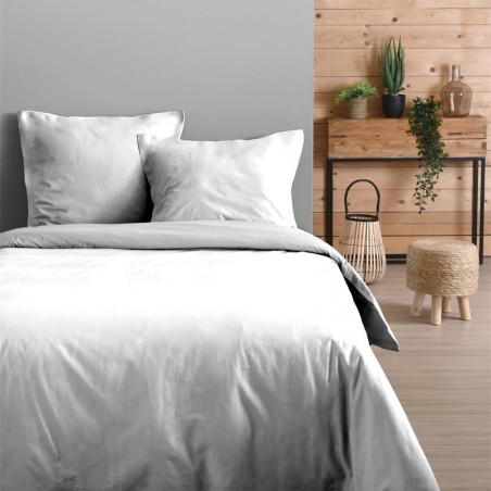 linge de lit blanc
